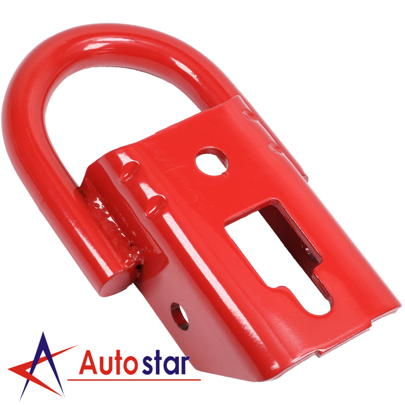 Set of 2 Red Front Tow Hooks For Ford F-150 FL3Z-17N808-A