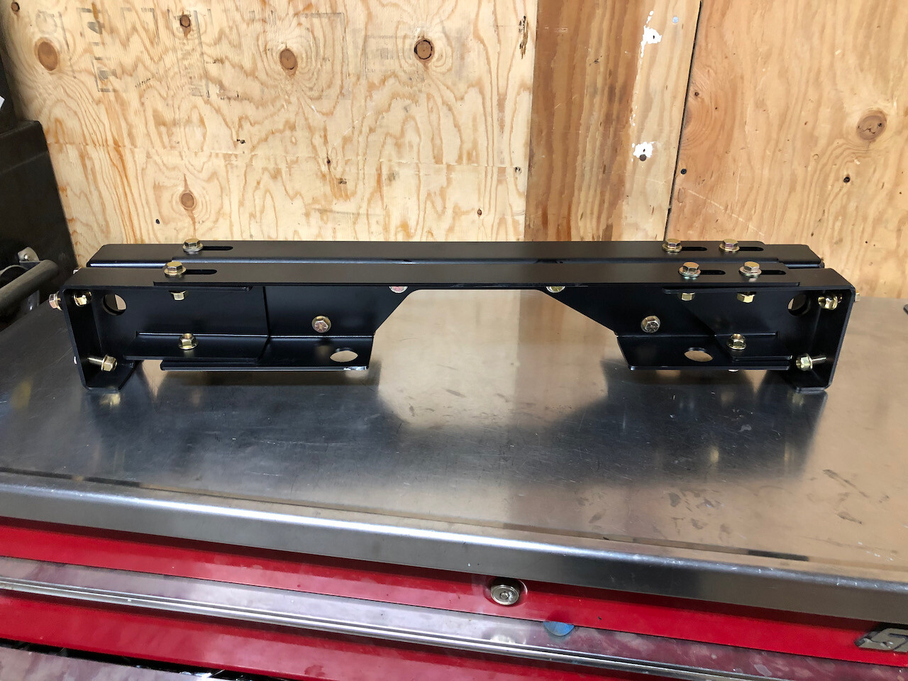 Transfer Case Mounting Bracket Ford NP205 Divorced crossmember 4x4 truck frame