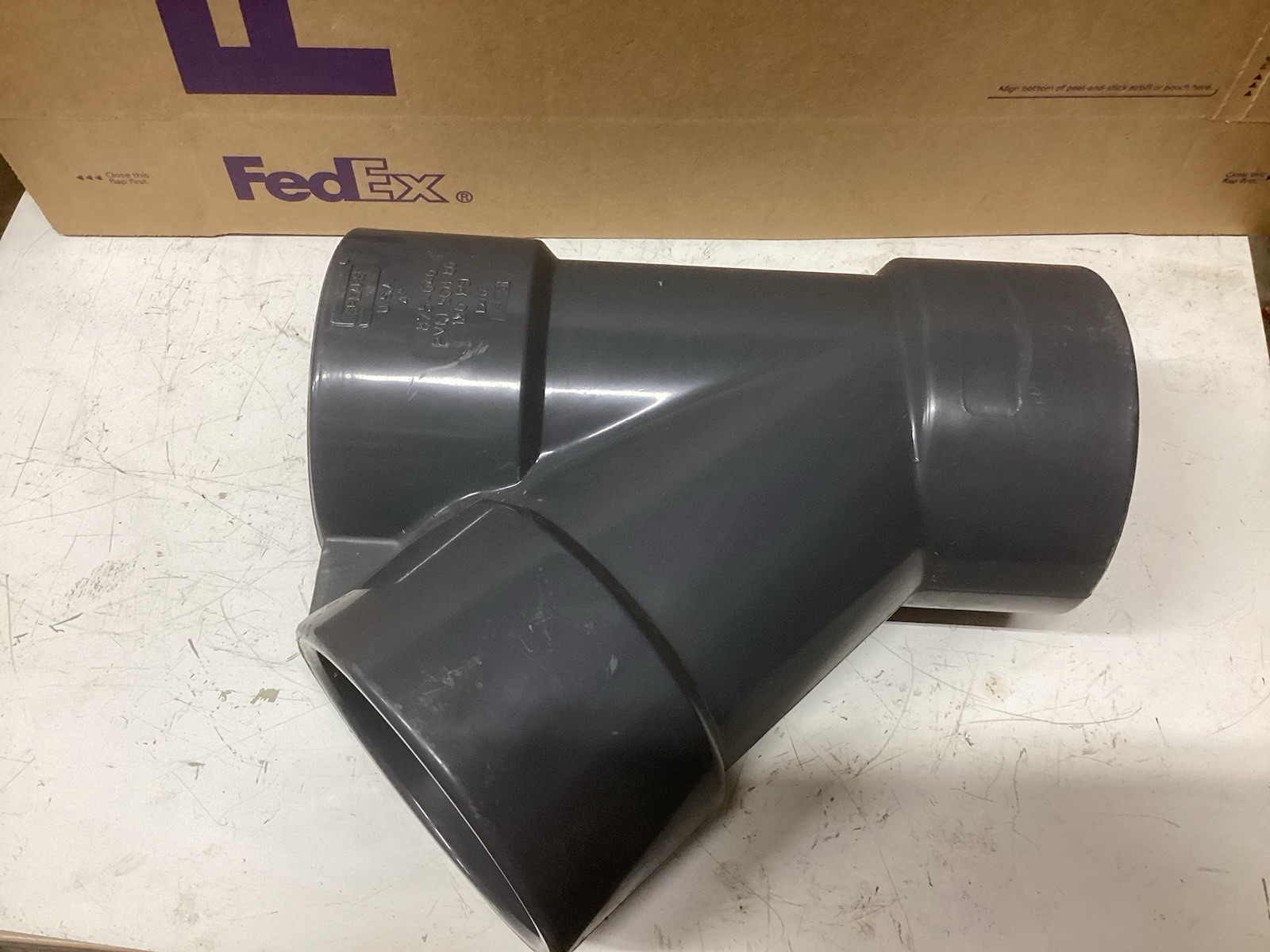 SPEARS 875-040 WYE 4 IN SCH 80 PVC  150 PSI