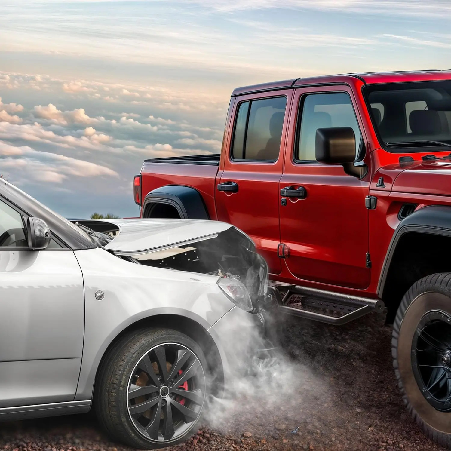 YITAMOTOR Drop Running Boards For 2020-2026 Jeep Gladiator JT 4-Door Step Bars