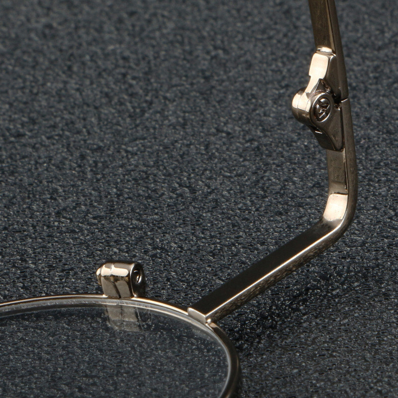 Antique Small Round Retro Reading Glasses Japanese Metal Glasses 0 to +6.00