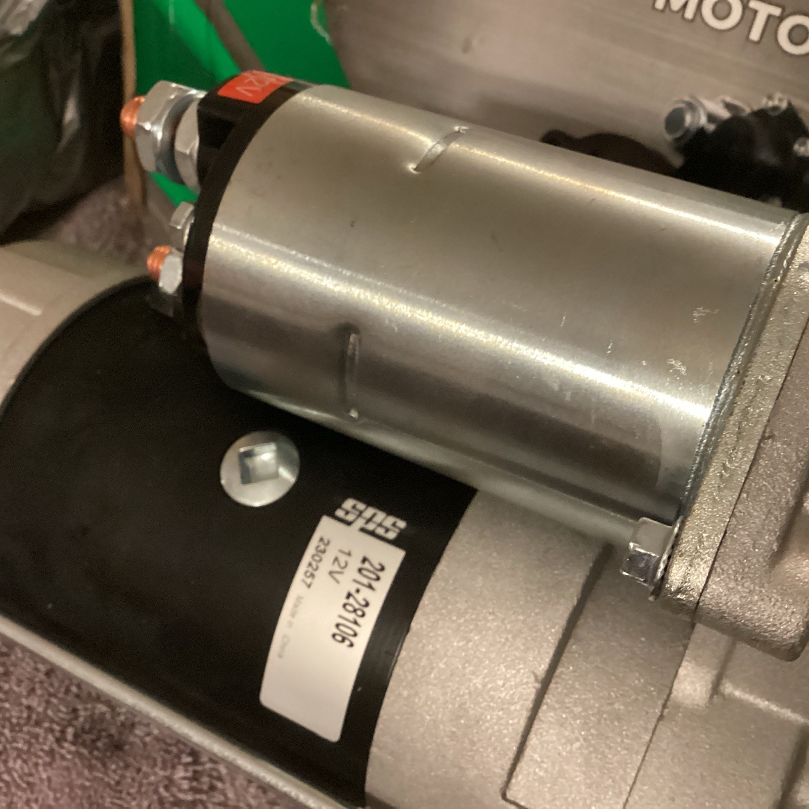 DIXIE….Starter….201-28106…12V, 10T, 2.5kW, 28MT Cummins 3.9L-5.9L….NEW😀