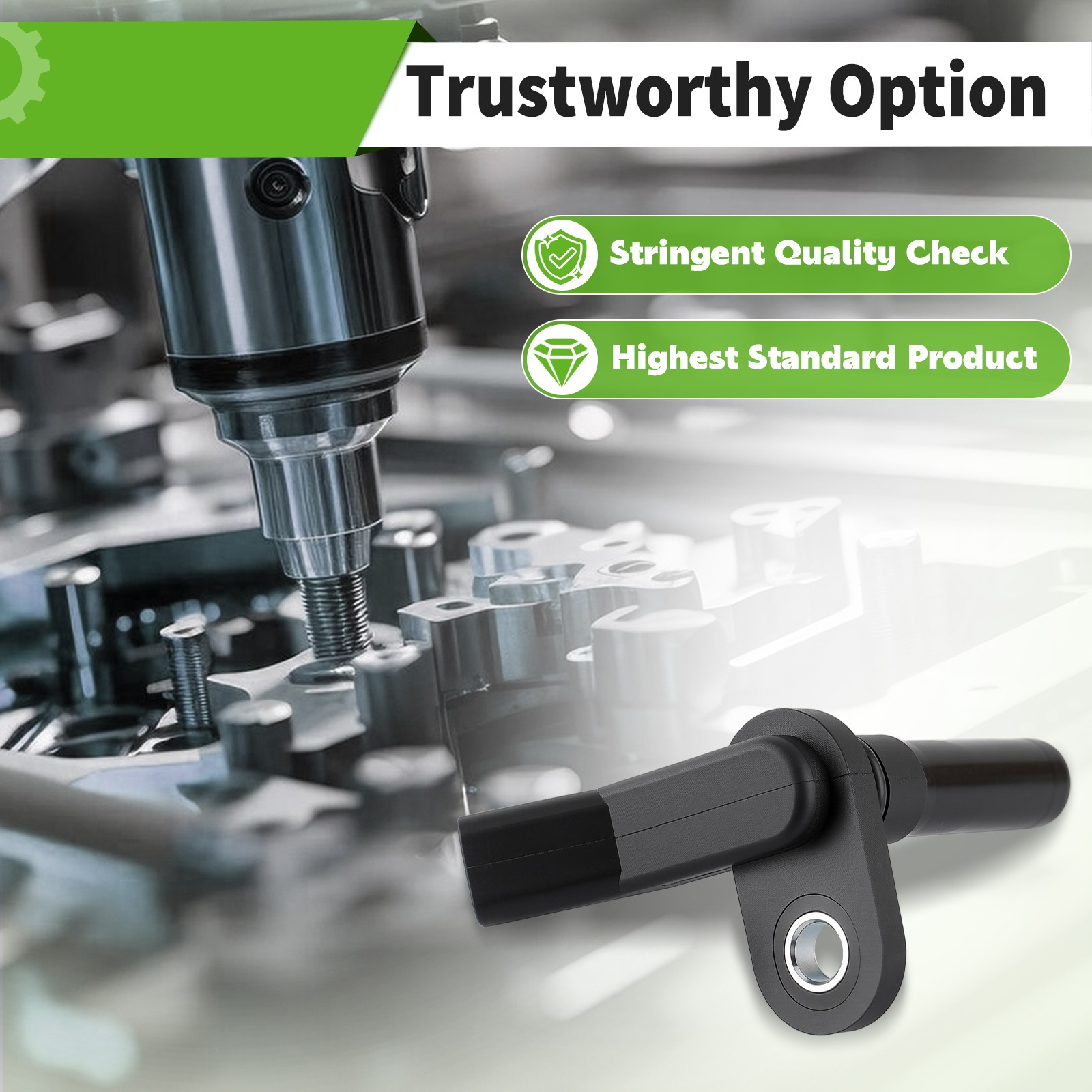 Crankshaft Crank Position Sensor For Ford F-150 E250 350 450 Super Duty 1997-14