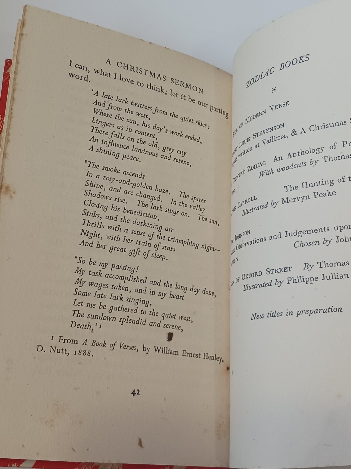 Robert Louis Stevenson Prayers Written at Vailima 1948 A Christmas Sermon