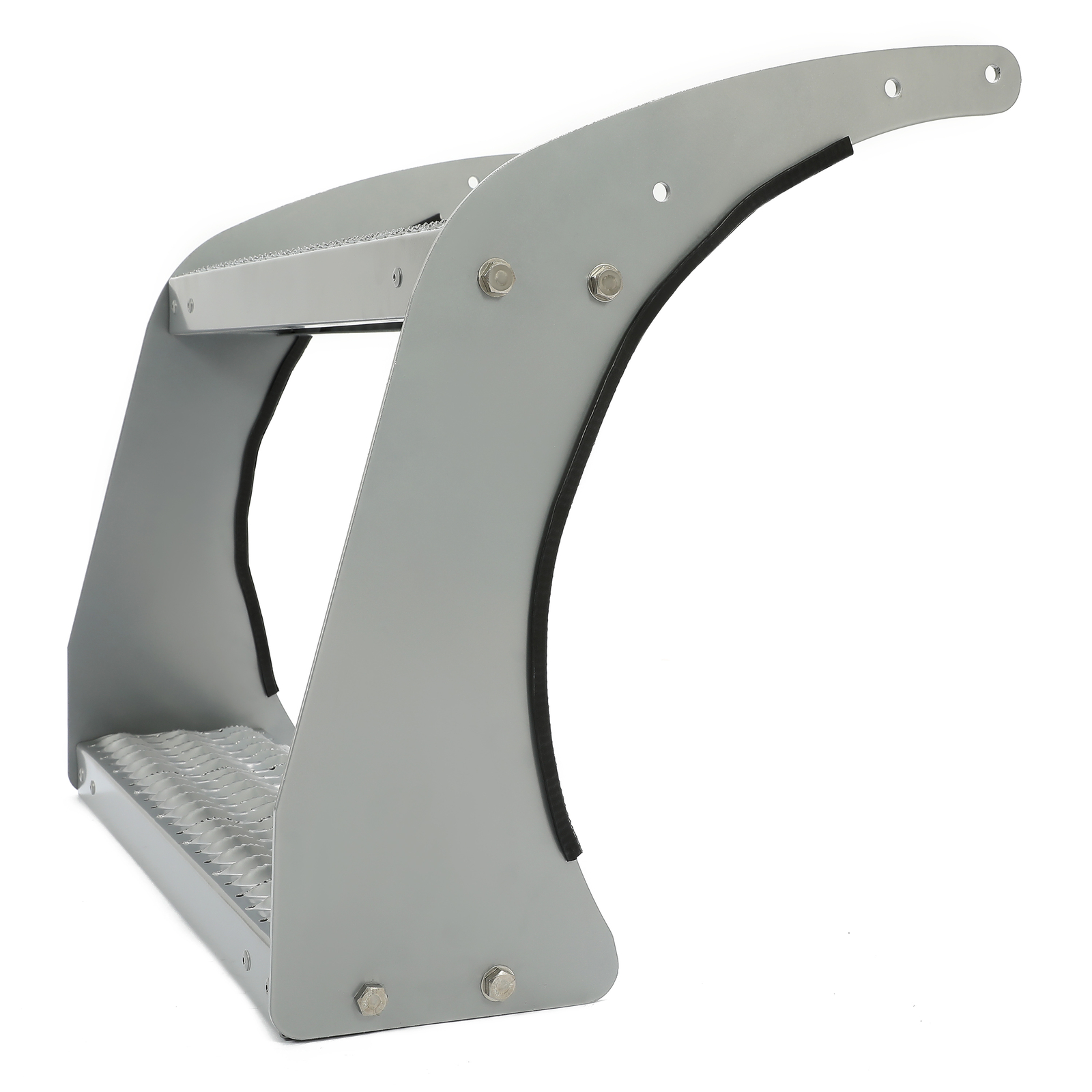 26" Fuel Tank Step For Peterbilt All Models Silvery Non-Slip Fuel Tank Stair