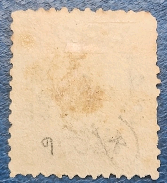 1866 EGYPT 1st ISSUE UNUSED STAMP MH 2 Pi Yellow, WMK# 118 SC# 4, A4 VERY RARE