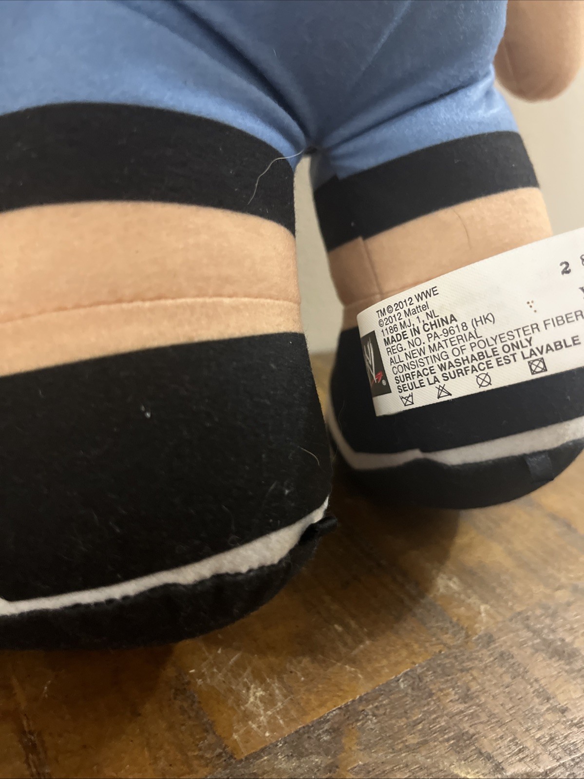 WWE John Cena Cenation Plush Figure Wrestling Brawlin Buddies Talking Pal 2012