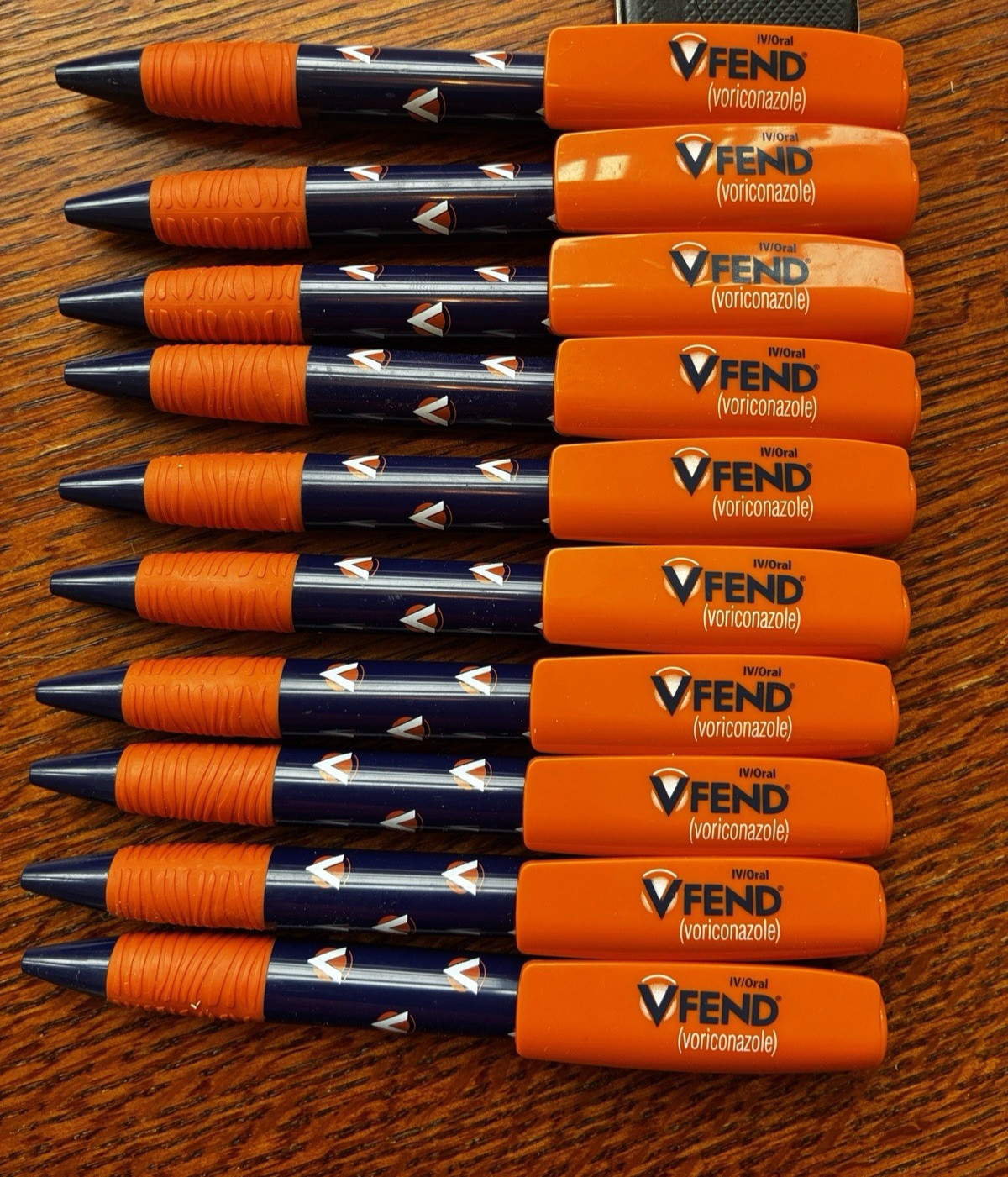 VFend PENS Pfizer Grip Drug Rep Pharmaceutical Promo Advertising Lot of 10