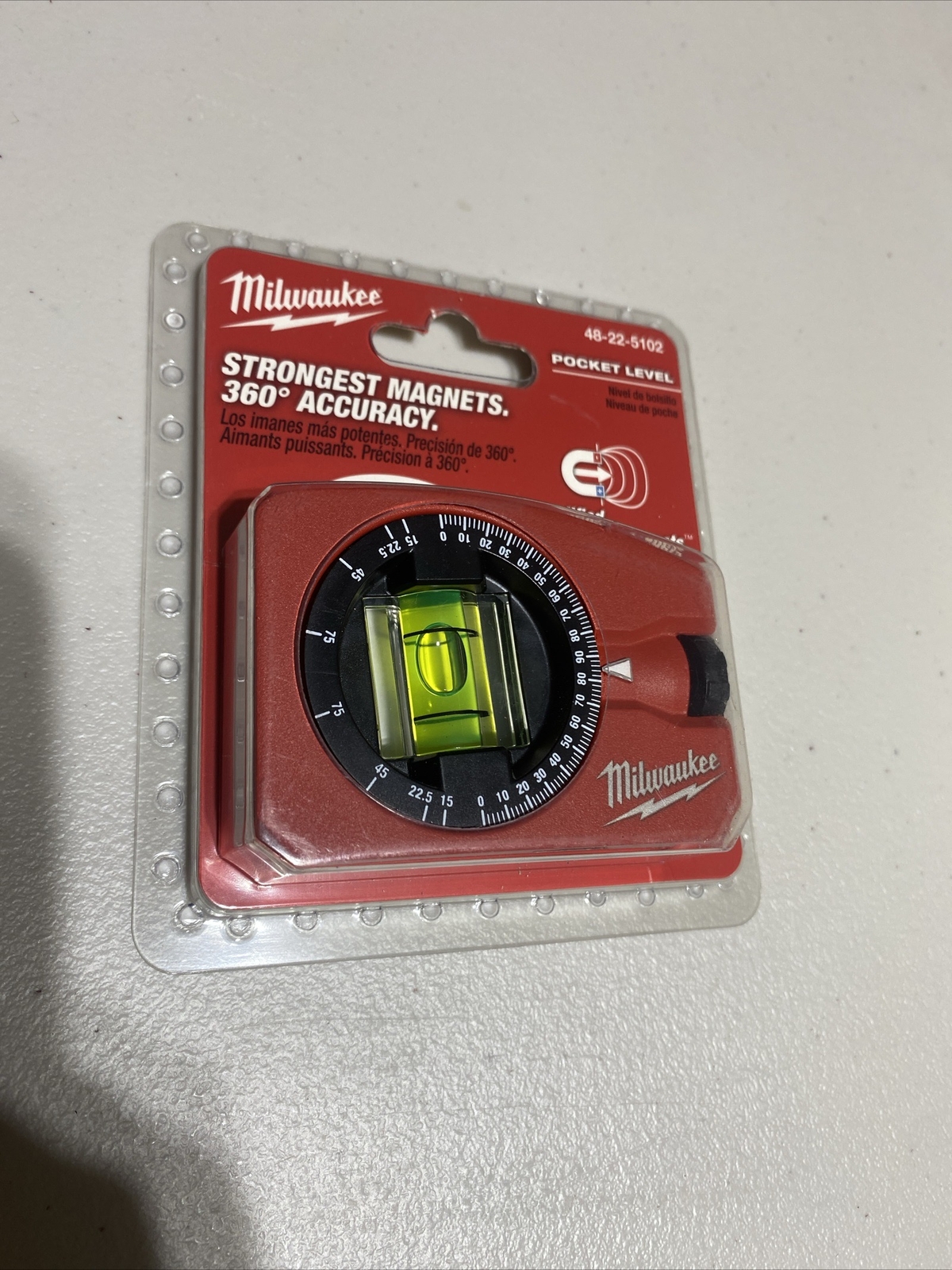 Milwaukee 48-22-5102 Pocket Level - Red