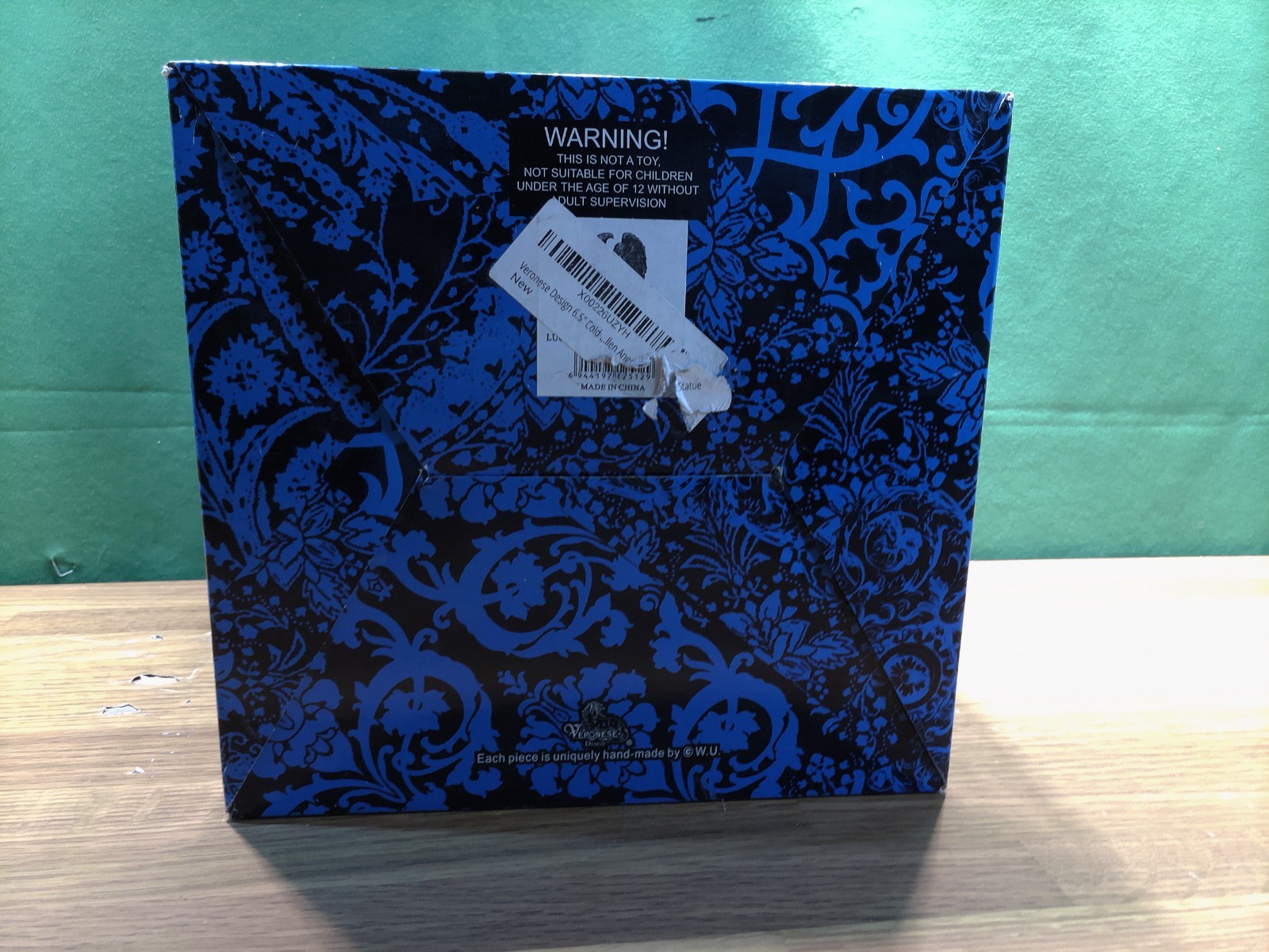 6 1/2" Lucifer the Fallen Archangel Devil Bronze Color Angel Statue