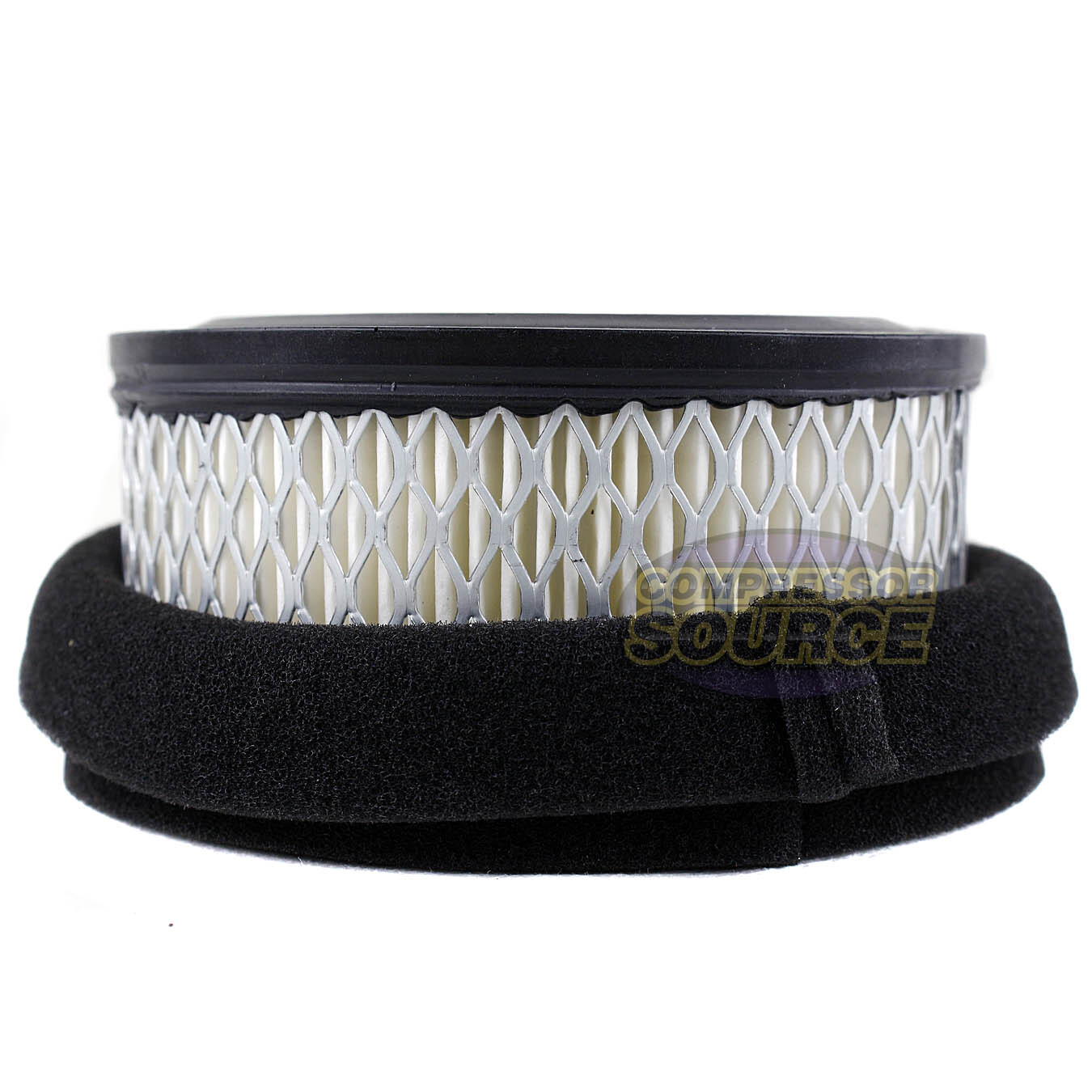 2 Pack Air Compressor Air Intake Filter Elements with Pre-Filters