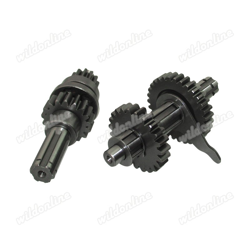 Gear Transmission Main Counter Shafts For YX 110cc125cc 1+1 ATV Quads Go Karts