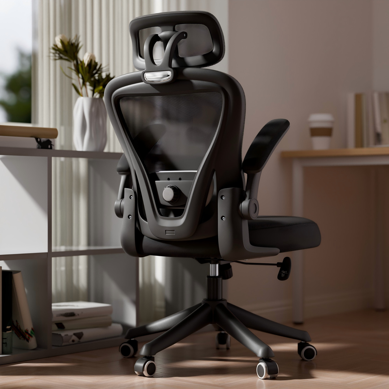 Ergonomic Executive Chair with Lumbar Support Mesh Home Office Chair Desk Chair