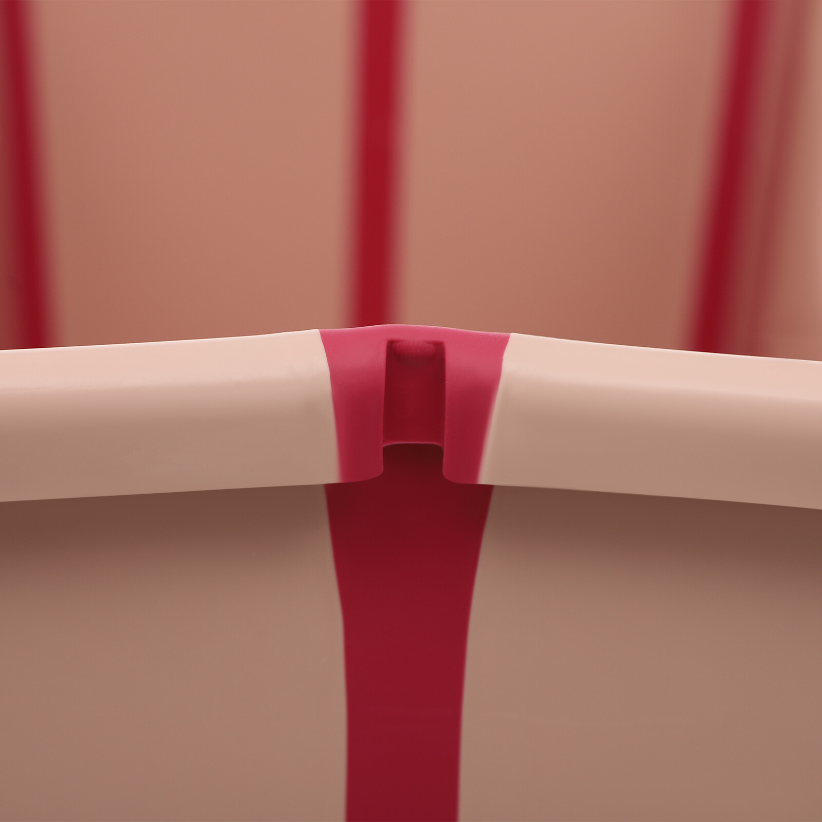 Portable Foldable Bathtub, Collapsible Children's Bathtub For Children Pink.