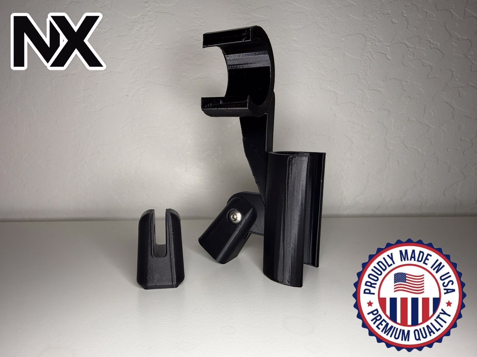 Royer R-10 and SM57 dual mic holder