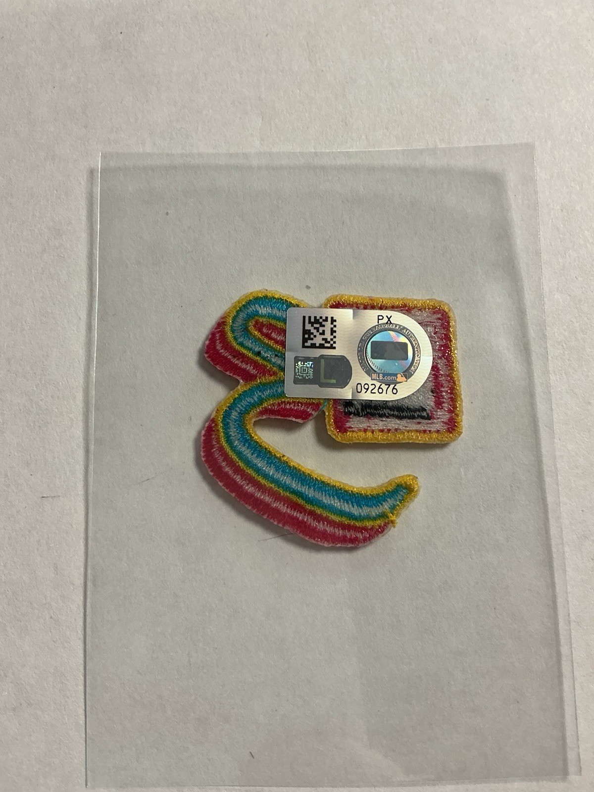 Jeff Hoffman Game Used Worn 2024 Phillies Players Weekend Hat Patch MLB COA