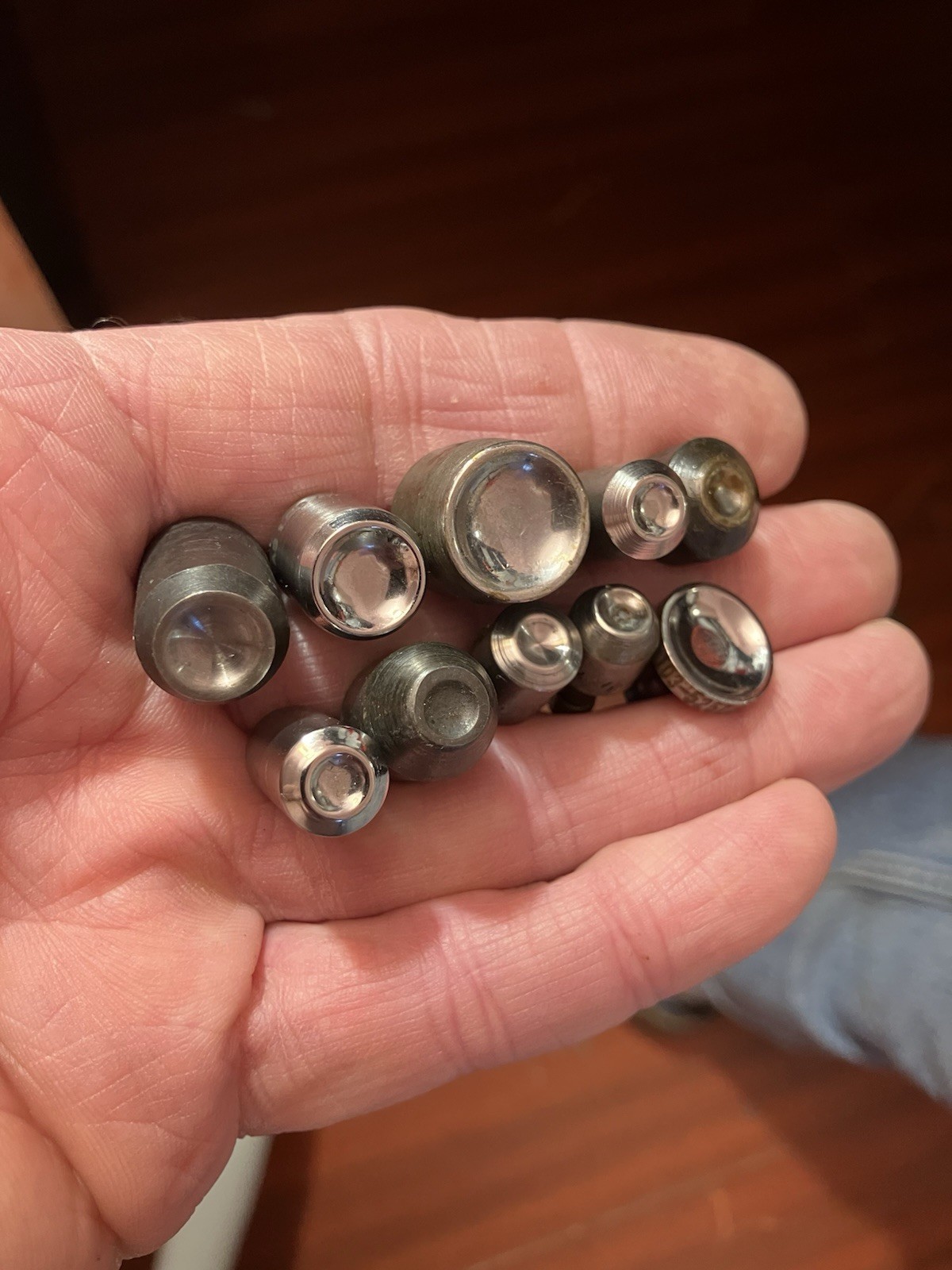 Lot 20 Hand Rivet Squeezer Die 3/16 Shank Aircraft Aviation Tools #2 Belly Tank