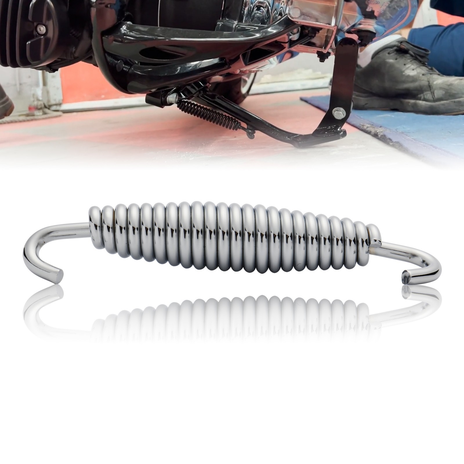 Kickstand Jiffy Stand spring for Harley 99-23 Street Road Glide 07-17 Softail