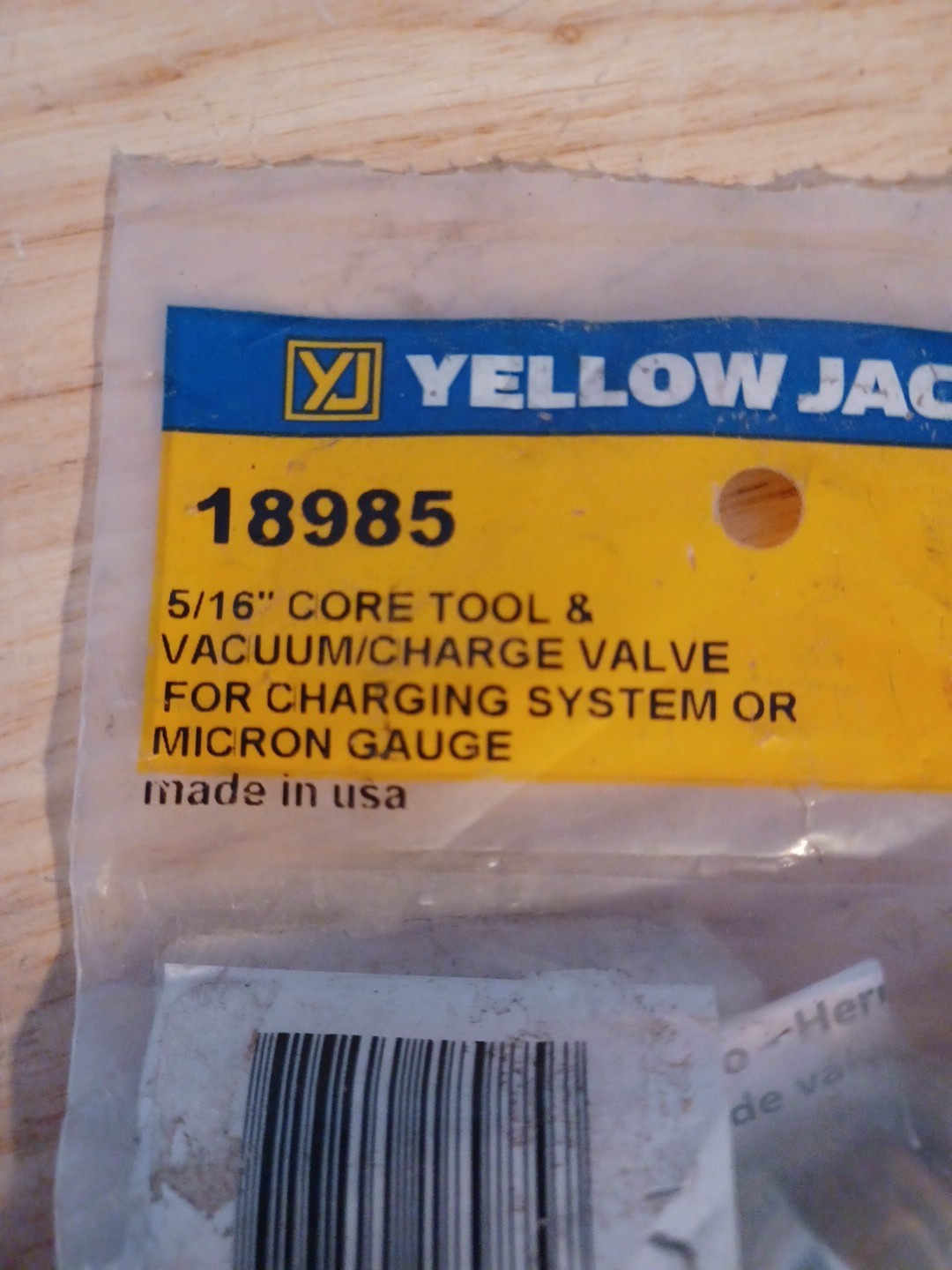 Yellow Jacket # 18985 5/16" 4-in-1 Ball Valve Tool