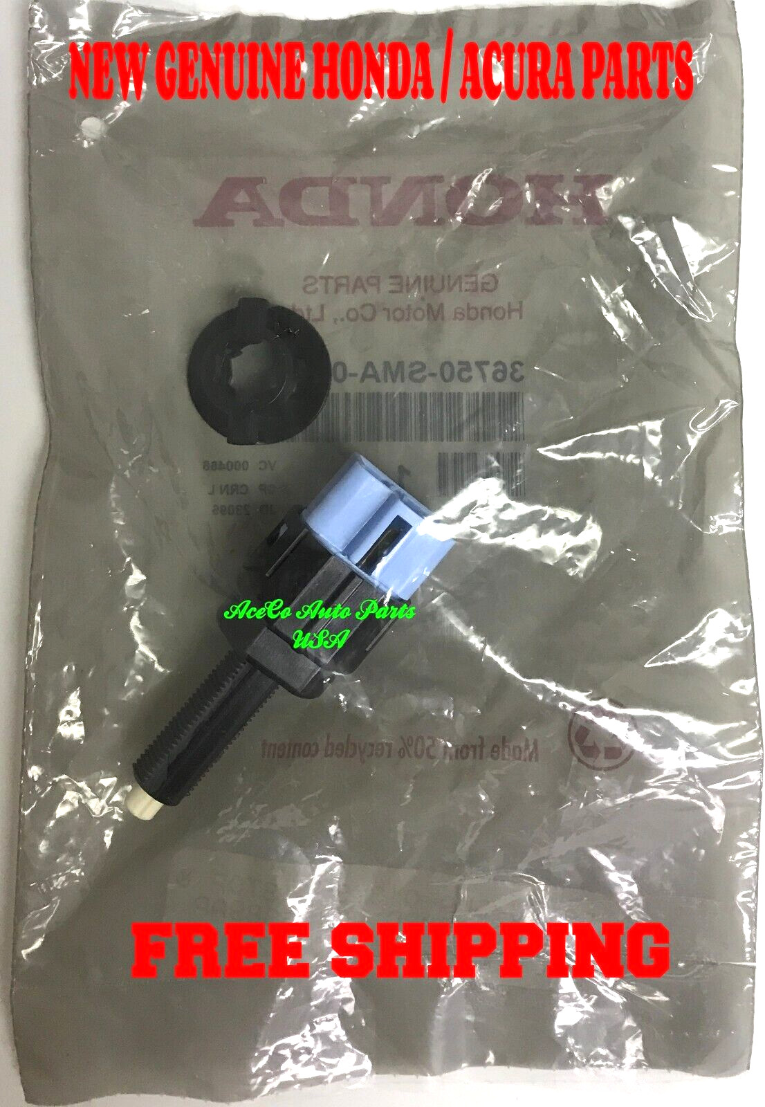 Genuine HONDA STOP BRAKE LIGHT SWITCH 03-12 HONDA ACCORD / HONDA CIVIC 01-13