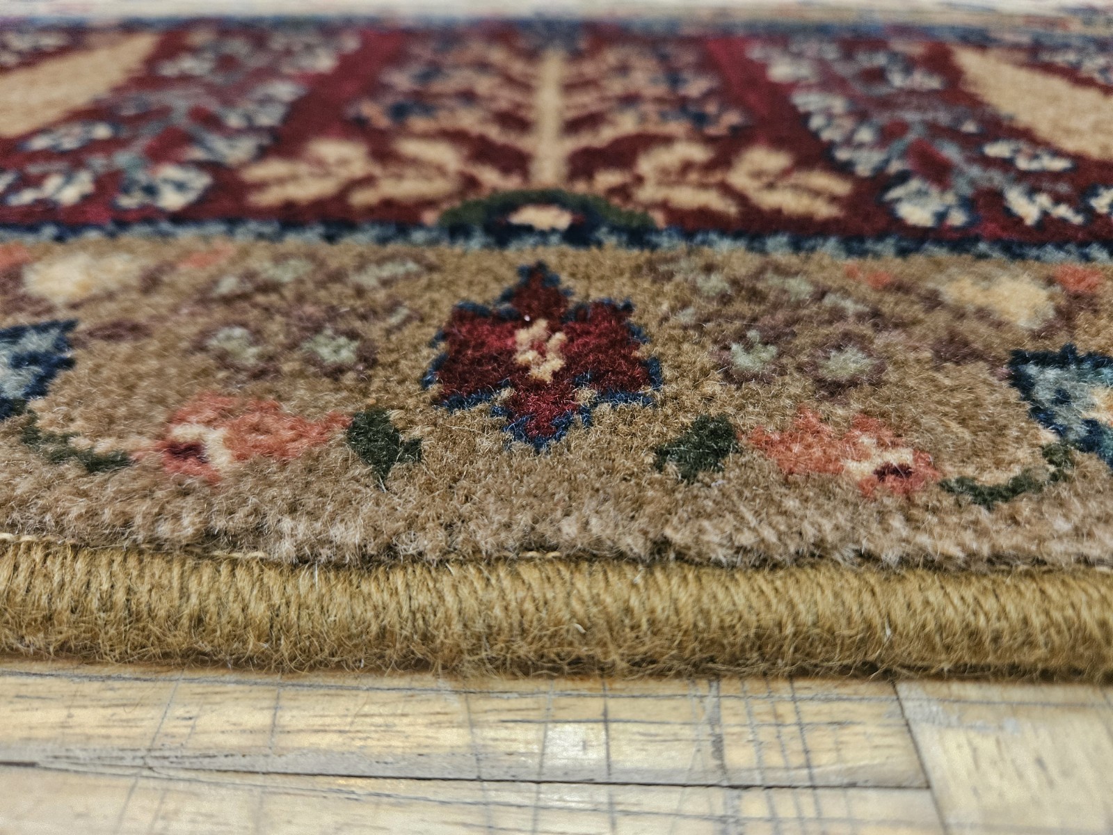 8x10 KARASTAN SAMOVAR TEAWASH KIRMAN VASE 901 -100% WOOL RUG EXCELLENT CONDITION