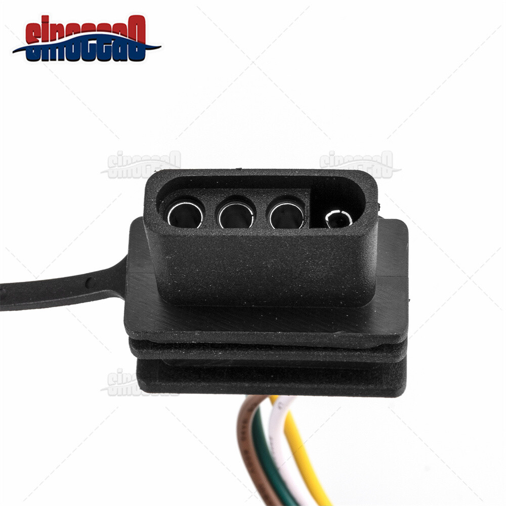 For 1999-2024 Ford F-150 F-250 F350 7 Way Trailer Wiring Harness 4 Way Flat Plug