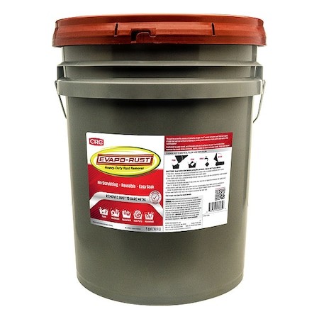 Crc 1752542 Rust Remover, Bucket, Liquid, 5 Gal