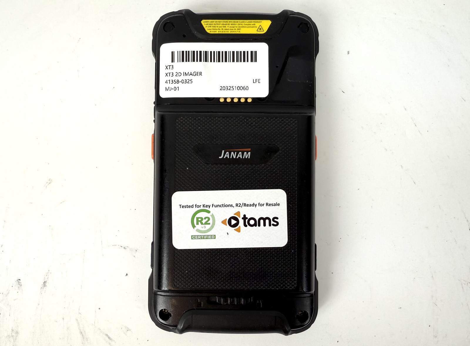 Lot of 4 - Janam XT3 Touch Computer Barcode Scanner w/ Batteries & Cradle