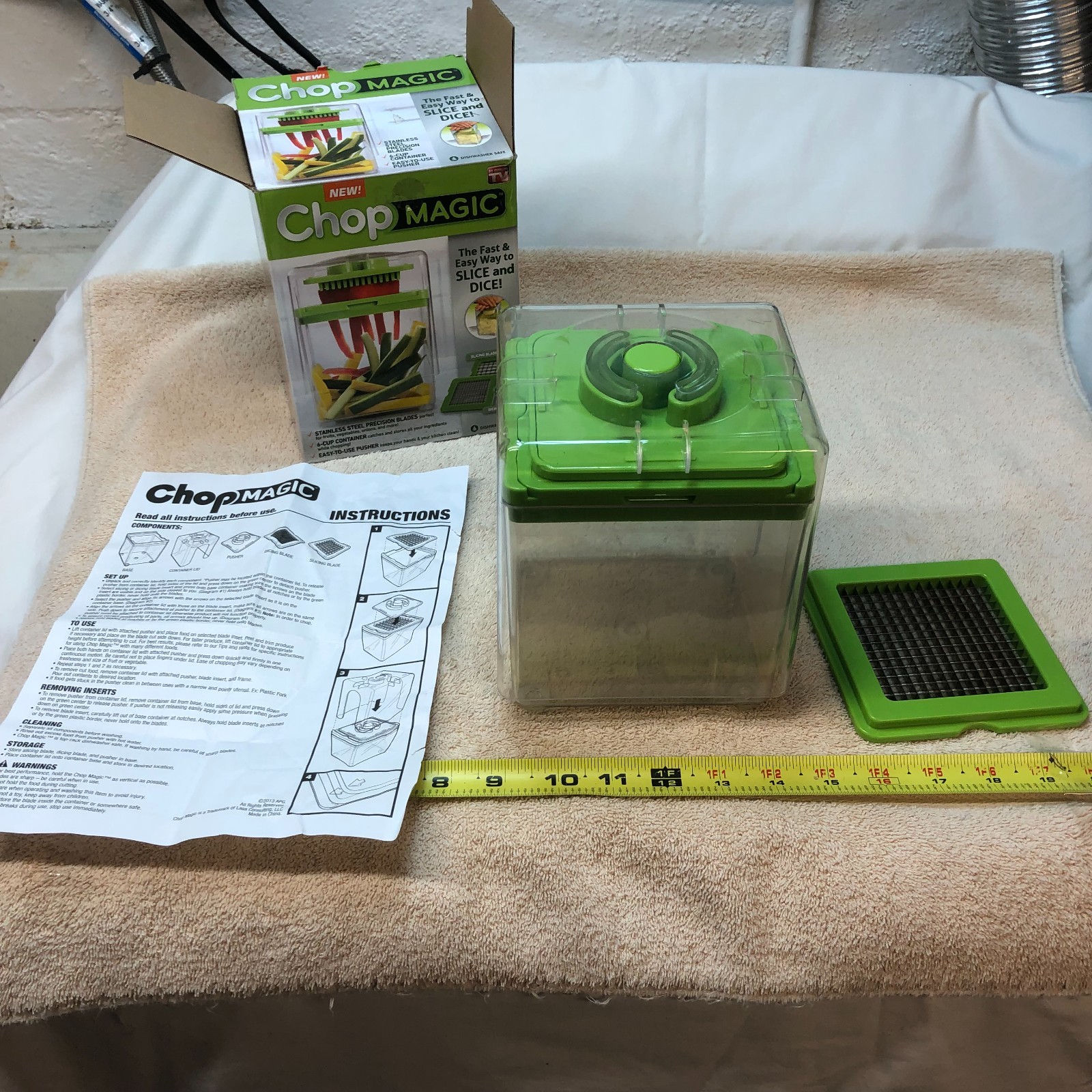 CHOP MAGIC FAST & EASY WAY TO SLICE & DICE / DICE & SLICE from 2013