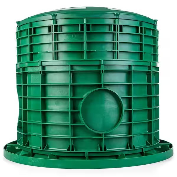 VPC 20 in. x 18 in. Tall Septic Tank Riser Combo