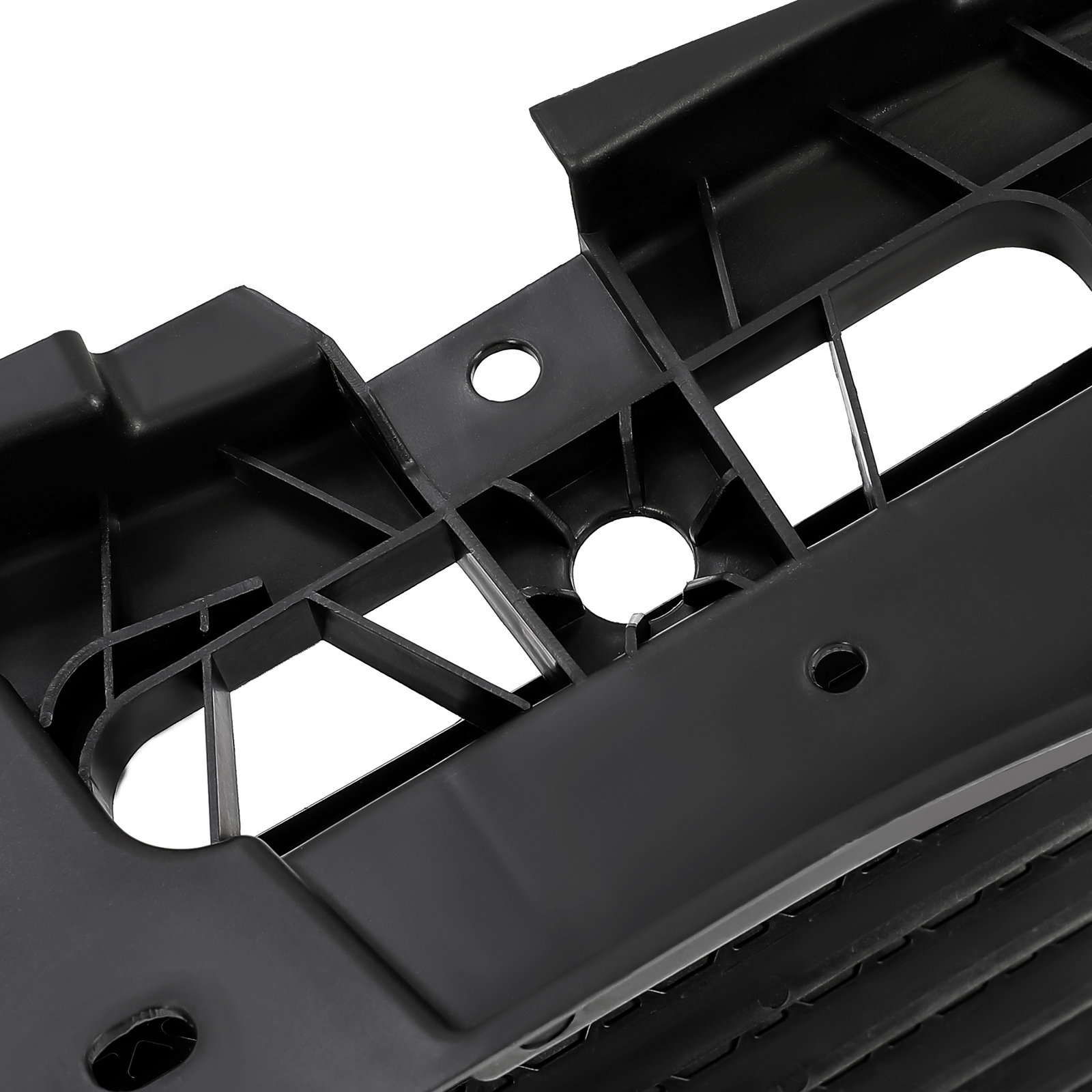 For Ford F-150 2015-2017 Front Upper Radiator Grille Air Shutter Assembly Black