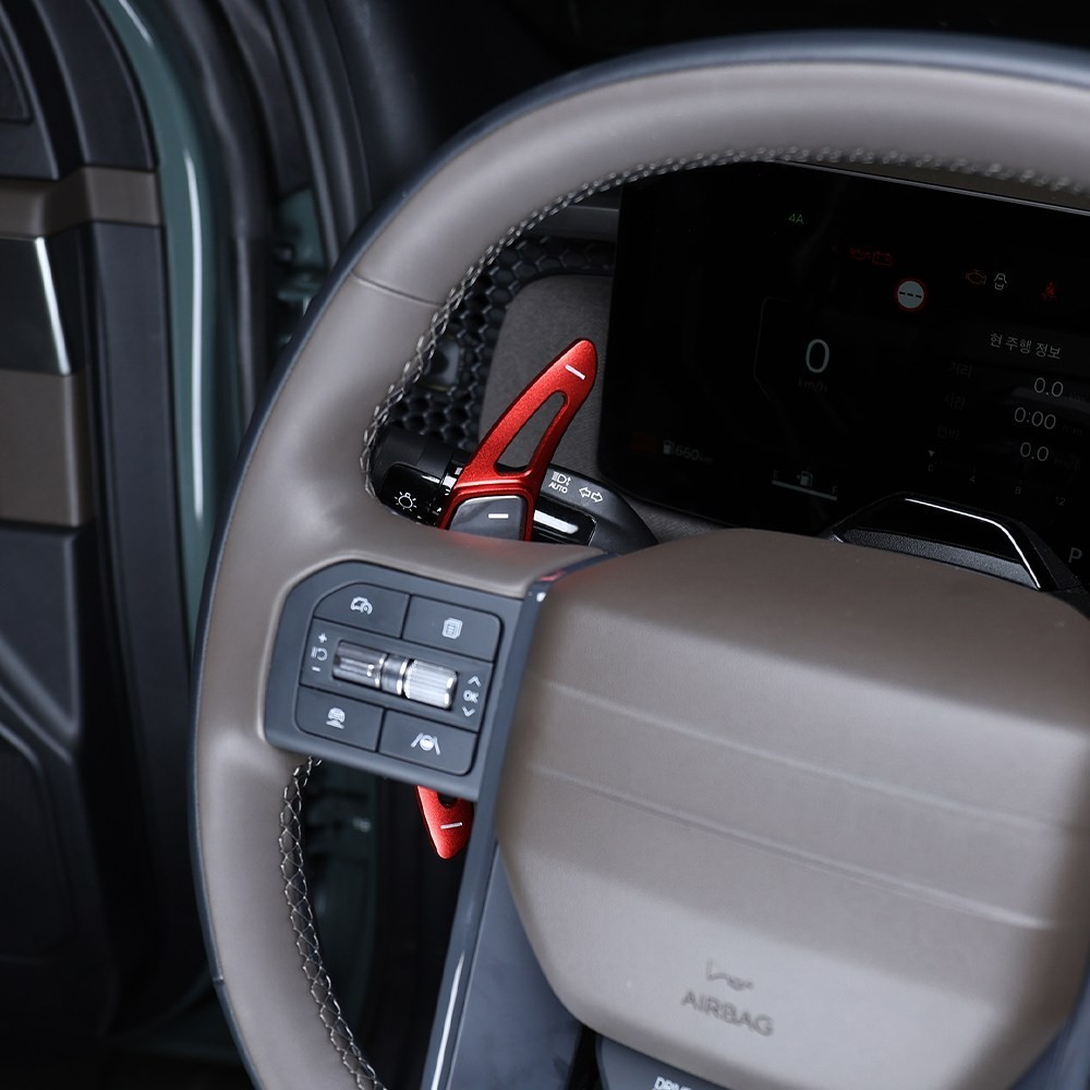 2PCS Aluminum Car Steering Wheel Shift Paddle Extensions For KIA Telluride 2027