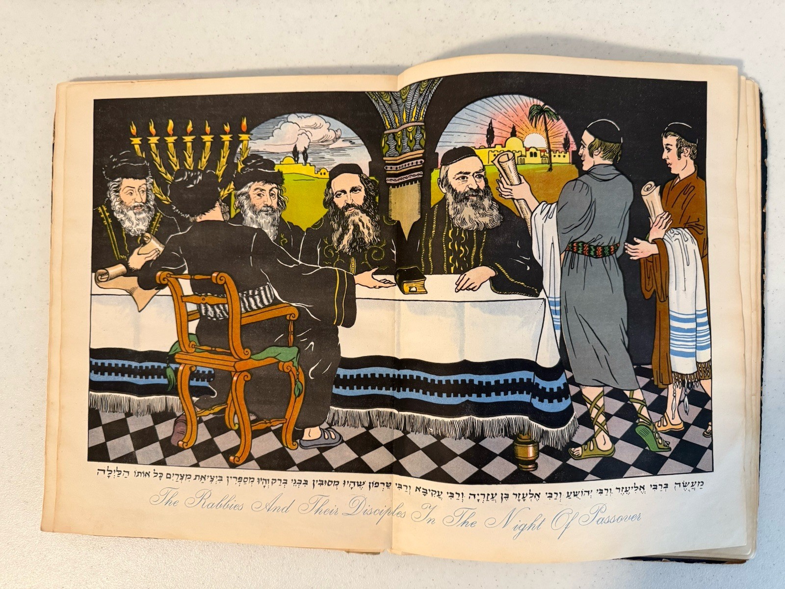 Chasam Sofer HAGGADAH PASSOVER Vienna WIEN 1928 JEWISH ART English RARE חתם סופר