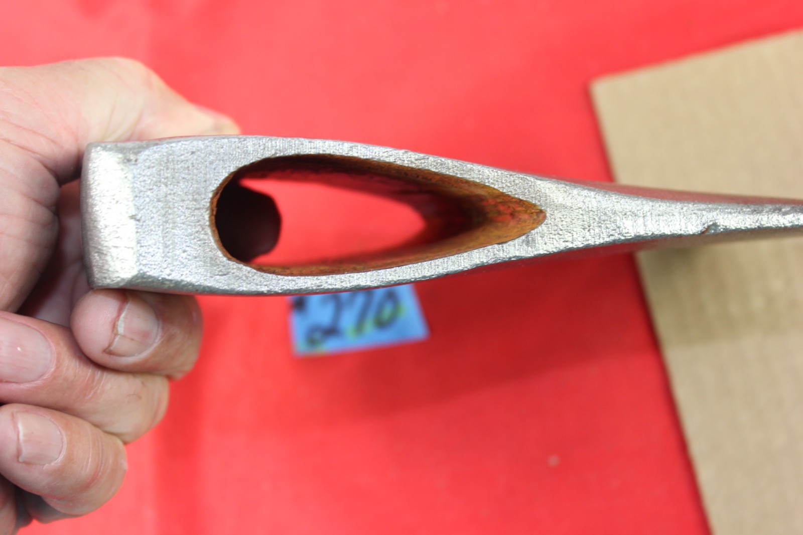 Vintage Axe Head 4 lb Single Bit Unbranded 3 lb 14 .5 oz
