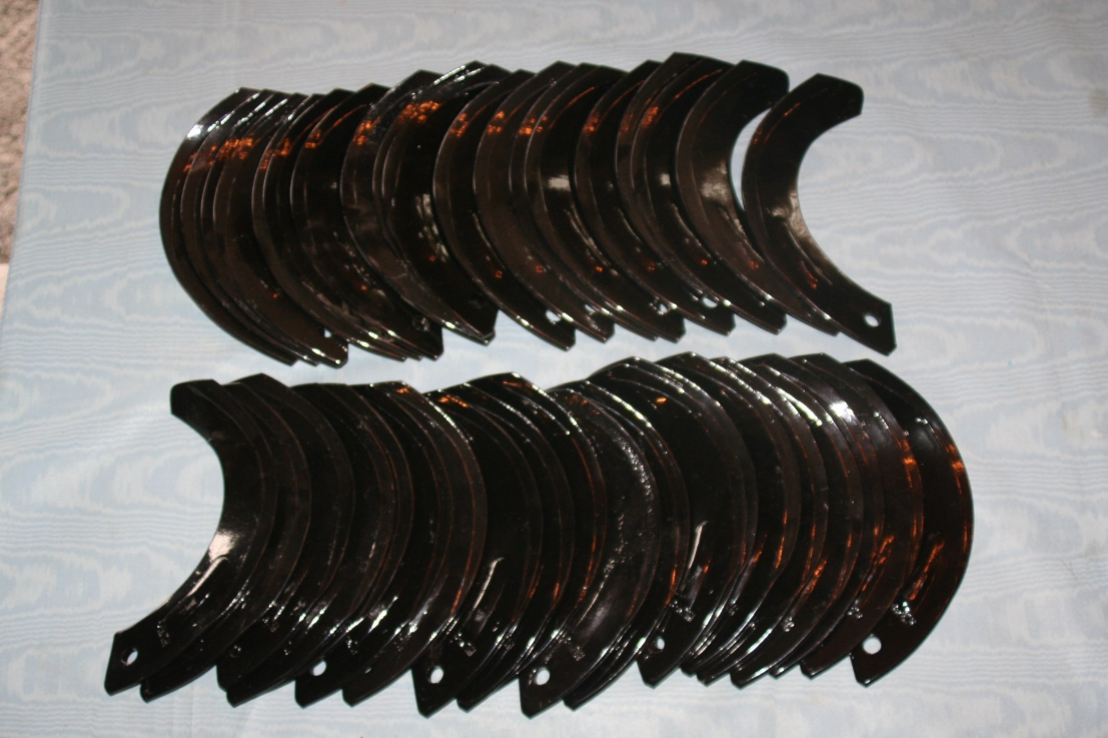 Hintomoto rotary tiller tines, blades for tractor tiller 10 mm bolt 32 quantity