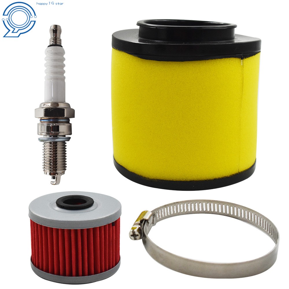 For Honda FourTrax 300 TRX300 1988-2000 Air Oil Filter Spark Plug Tune Up Kit