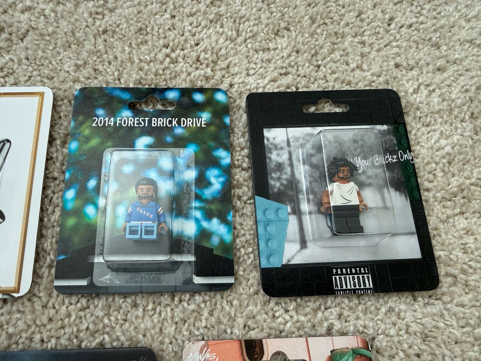 The Canvas Don J Cole ENTIRE SET COLLECTION 7 Figures Limited Edition Lego Rap