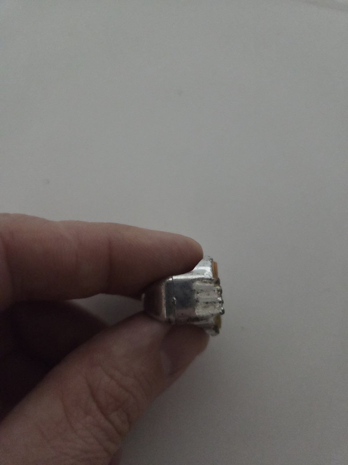 Vintage Skeleton Flicker Ring