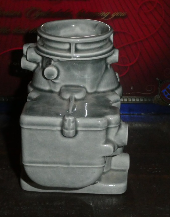 VTG Stromberg 97 Carburetor Coffee Mug Valley Ford Parts N. Hollywood, CA.!!