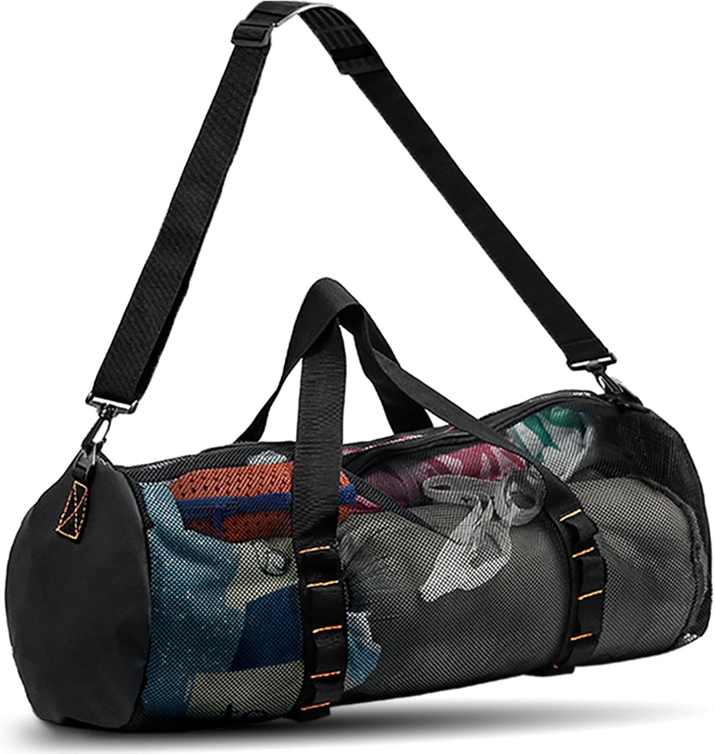 Diving Scuba Surfing Snorkeling Dive Mesh Beach Bag Duffle Bags with Zipper and