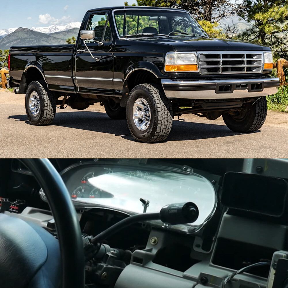 FOR FORD F-150 F-250 F-350 1992-1997 STEERING COLUMN SHIFTER GEAR LEVER HANDLE A