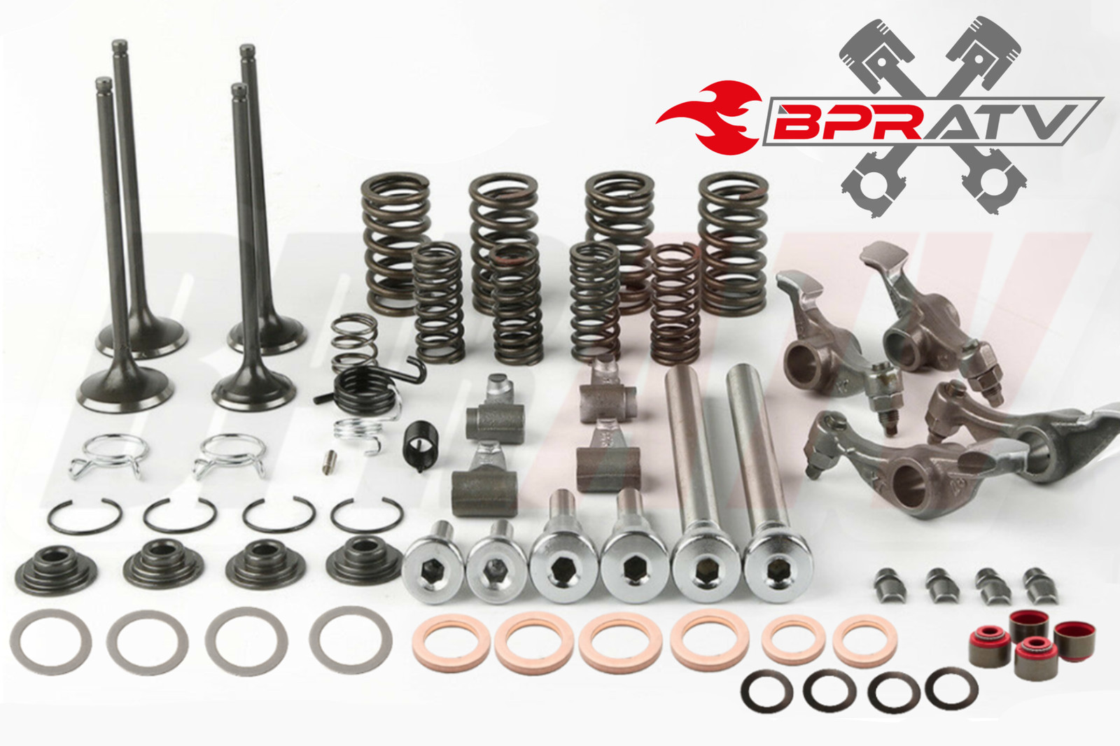 400EX Ported Cylinder Head Porting Assembled Valve Full Port Head Kibble Valves