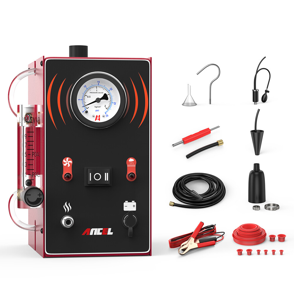 ANCEL S300 Smoke Machine Test Leak Detector Tester Built-in Air Pump Dual Mode