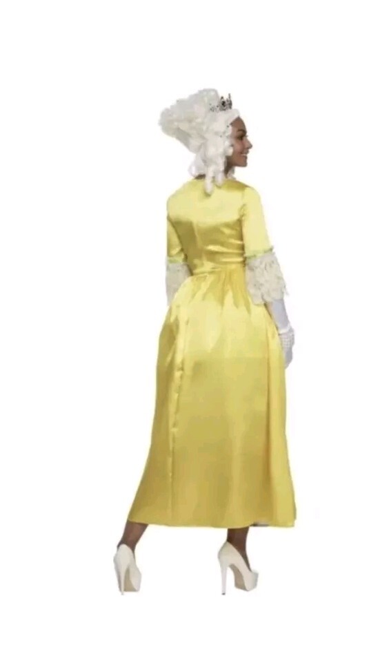 Regency Romance Queen Dress Royal Court Halloween Costume Womens Size L/XL 10-12