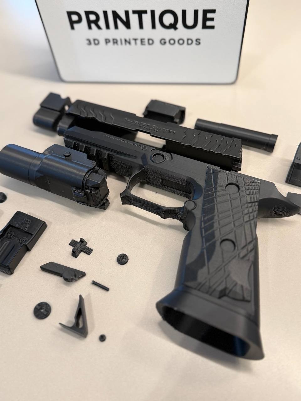 Alligator Snapper Pistol Resident Evil Requiem Cosplay Prop 3D Printed Kit