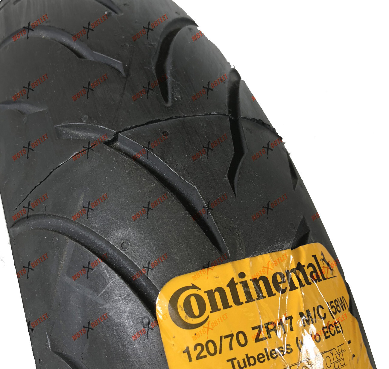 Continental 120/70ZR17 Motorcycle Tire Front 120/70-17 Conti Motion 120-70-17