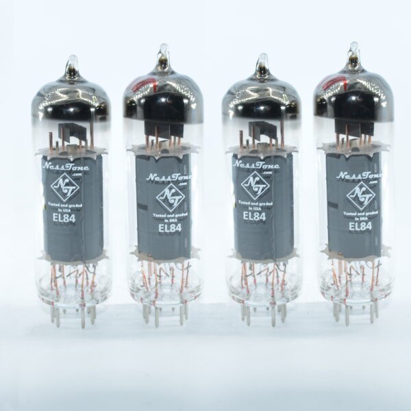 NEW NESSTONE EL84 6BQ5**QUAD**Hand Selected Power Pentode Tested Tightly Matched
