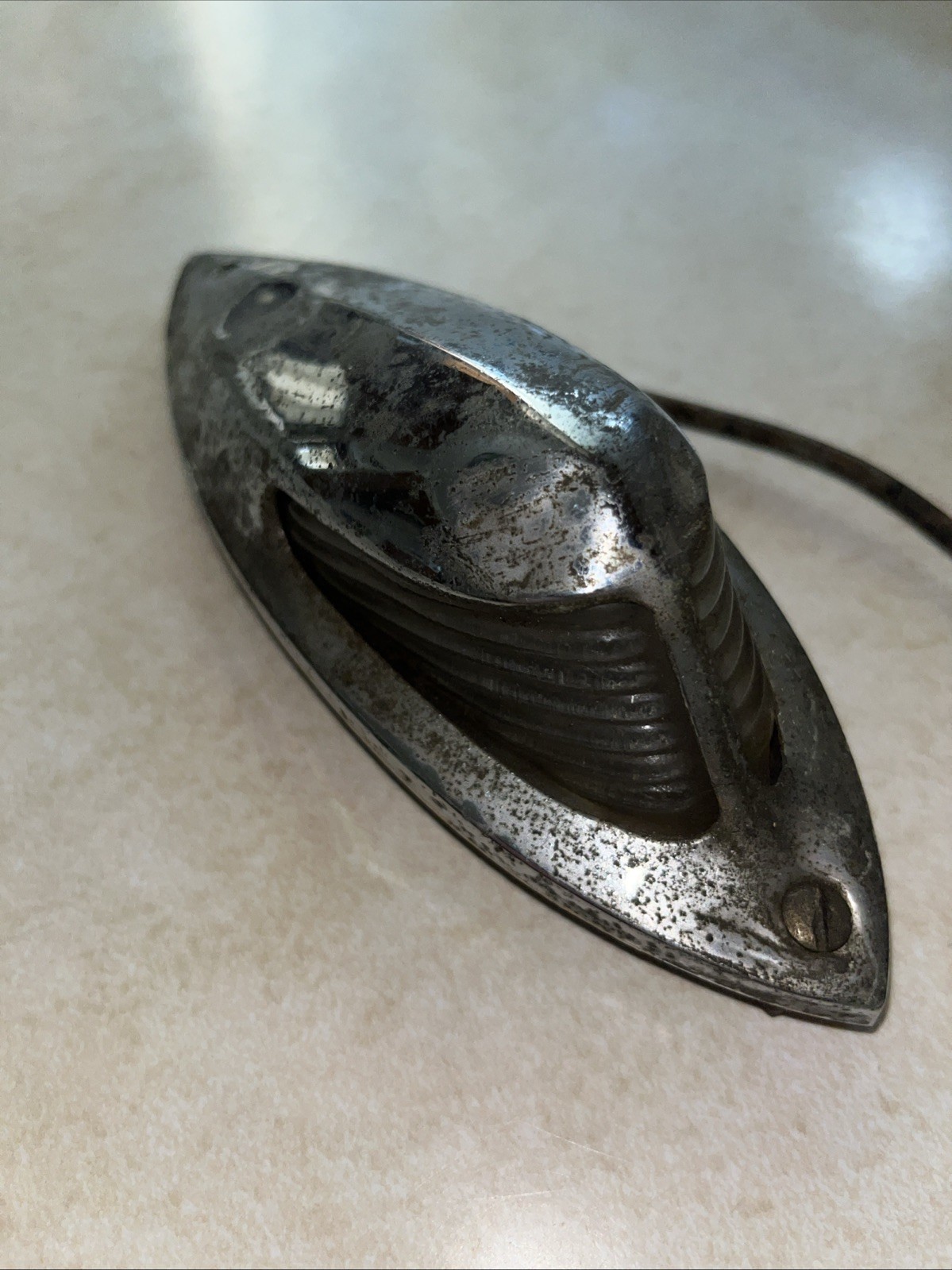 VTG Harley Solo WL WLA 45 Knucklehead Flathead G Front Fender Light Guide PH-6