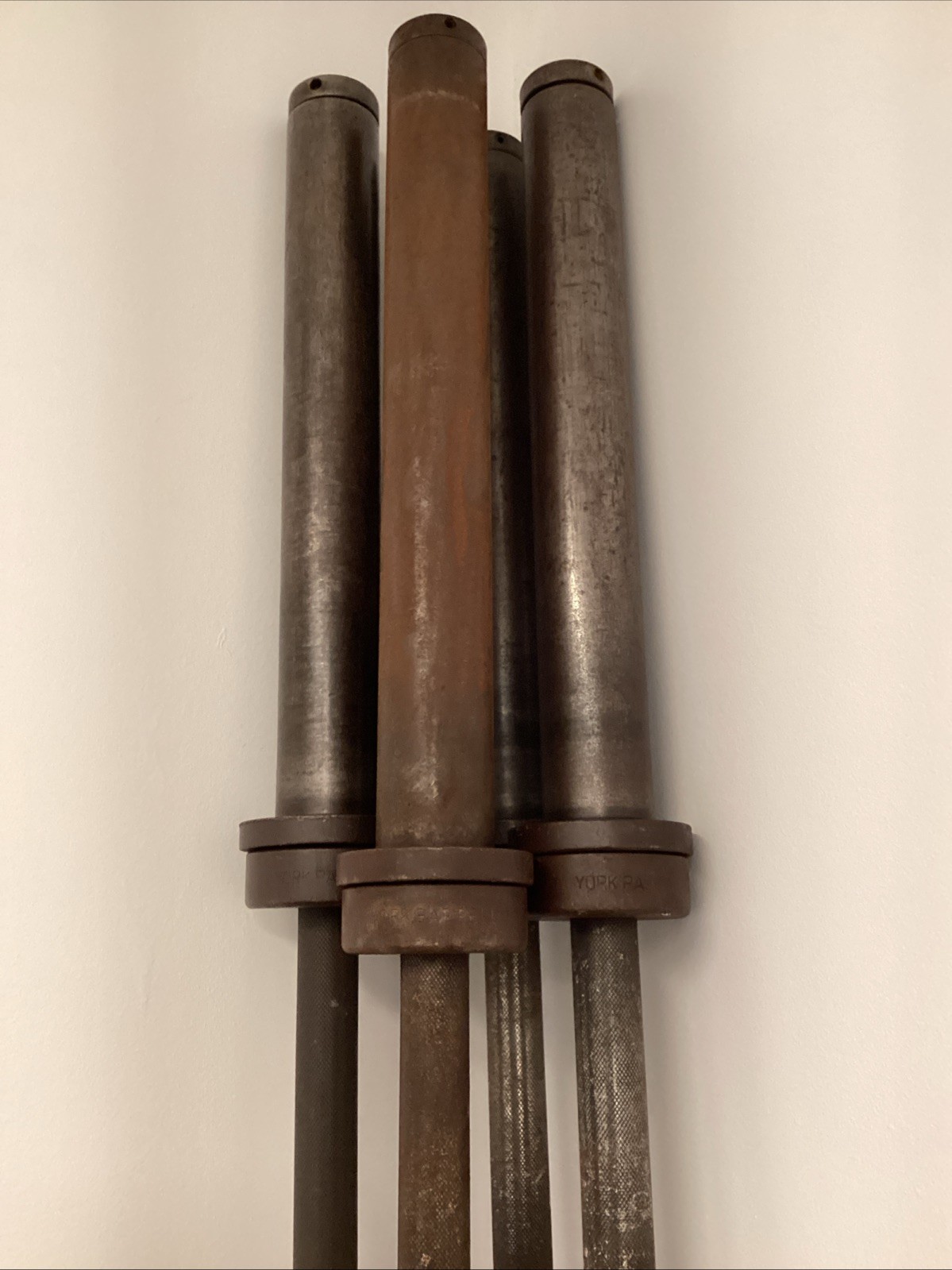 York Split Sleeve Olympic Bar. (Rare,Vintage) 4 In Stock.