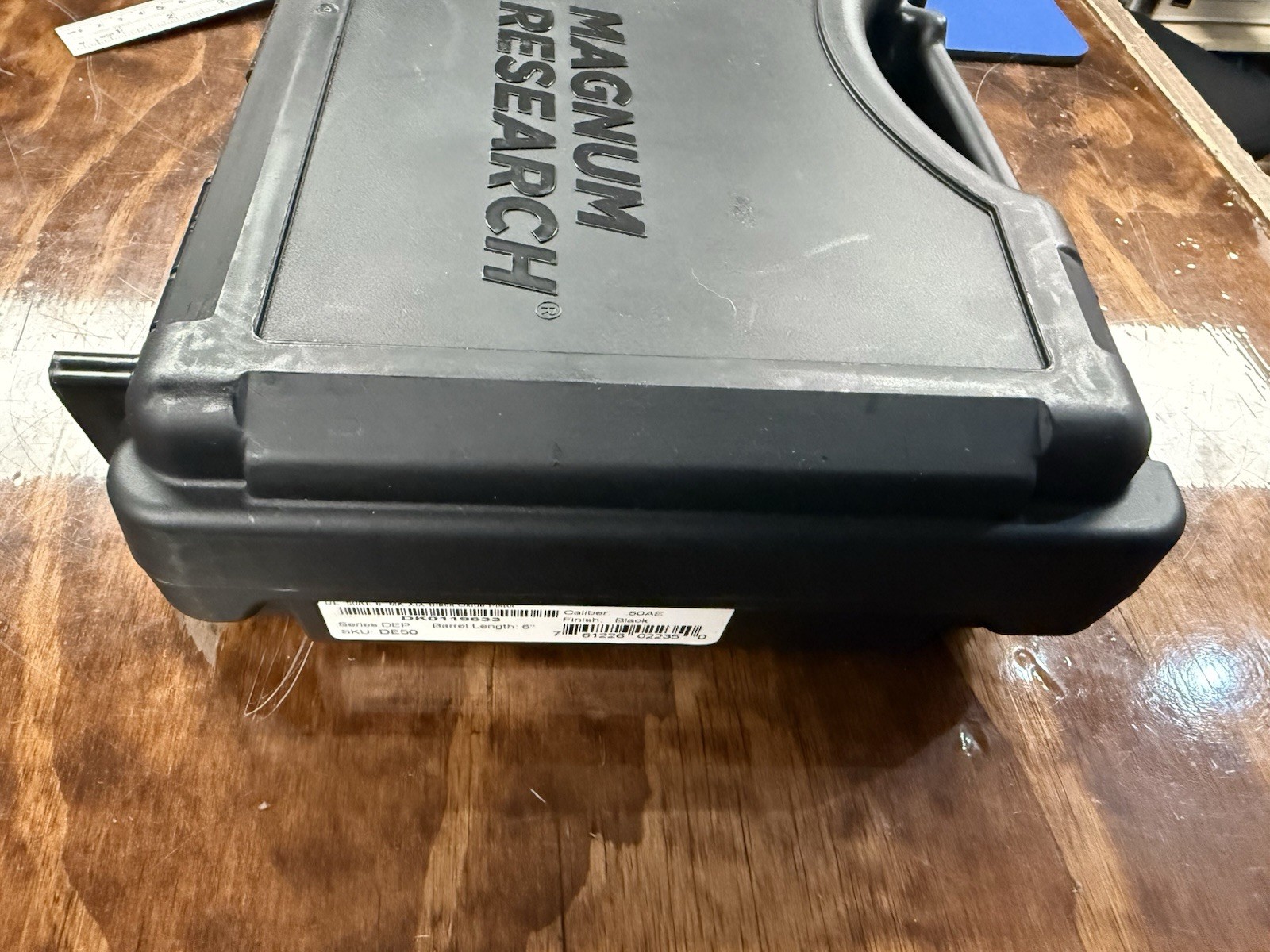 Magnum Research Desert Eagle 6-Inch Plastic Case with Foam